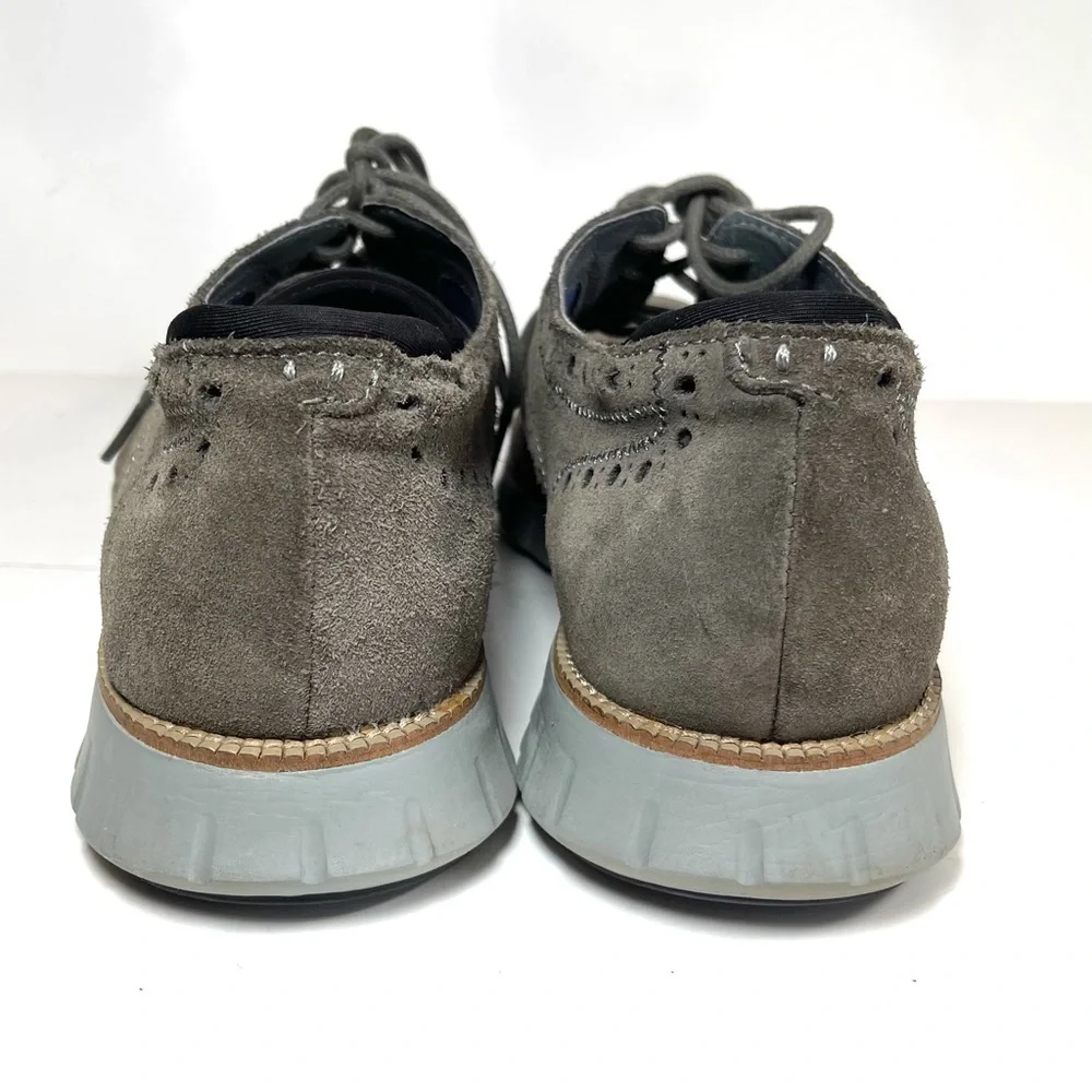 Mark‎ Nason Los Angeles Men’s Wingtip Oxfords Gray Suede Size 11